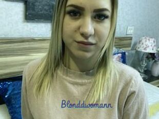 Blonddwomann