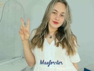 Maeforster