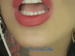 RoseNeckTattoo