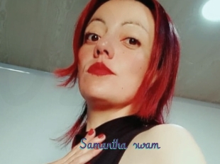 Samantha_swam